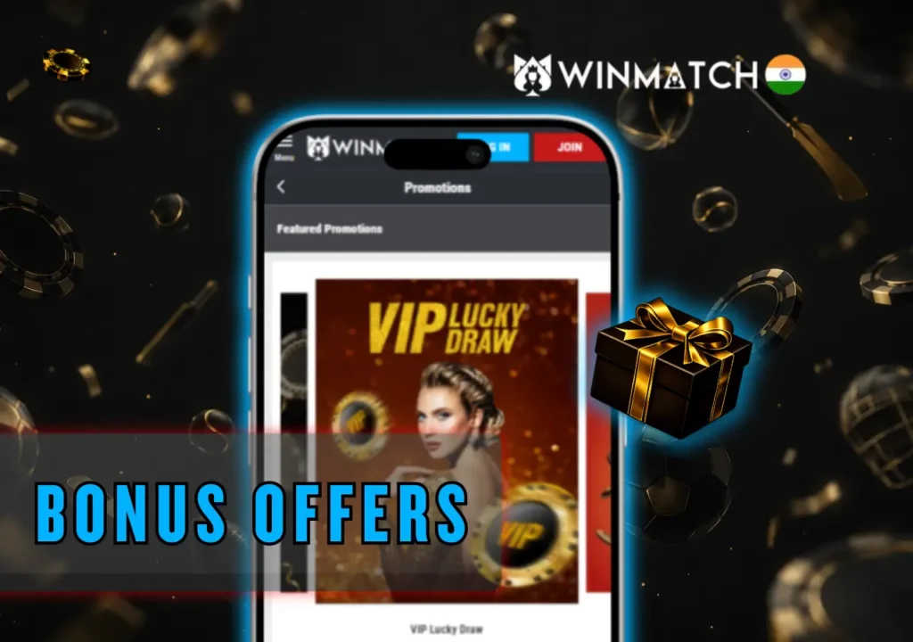 Winmatch Bonus Offers for India Users