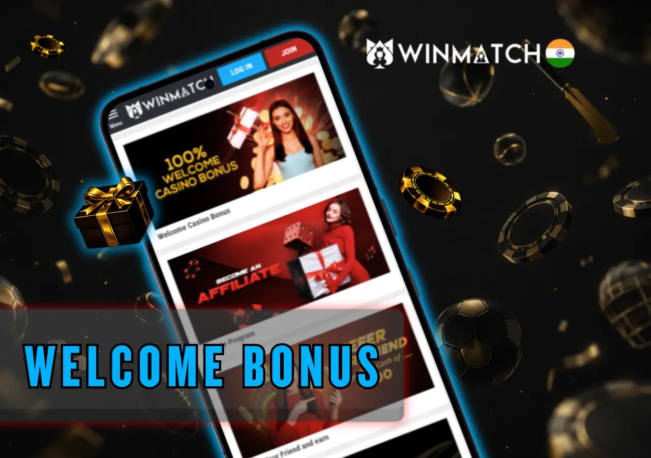 Winmatch New User Sign Up Bonus